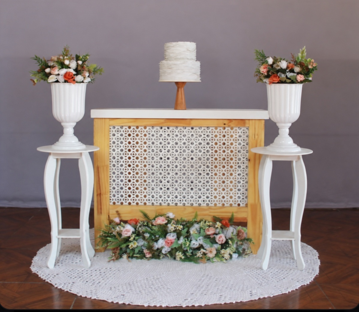 Casamento * Kit Mesa Treliça - LupitoDecoraçõespegueemonte