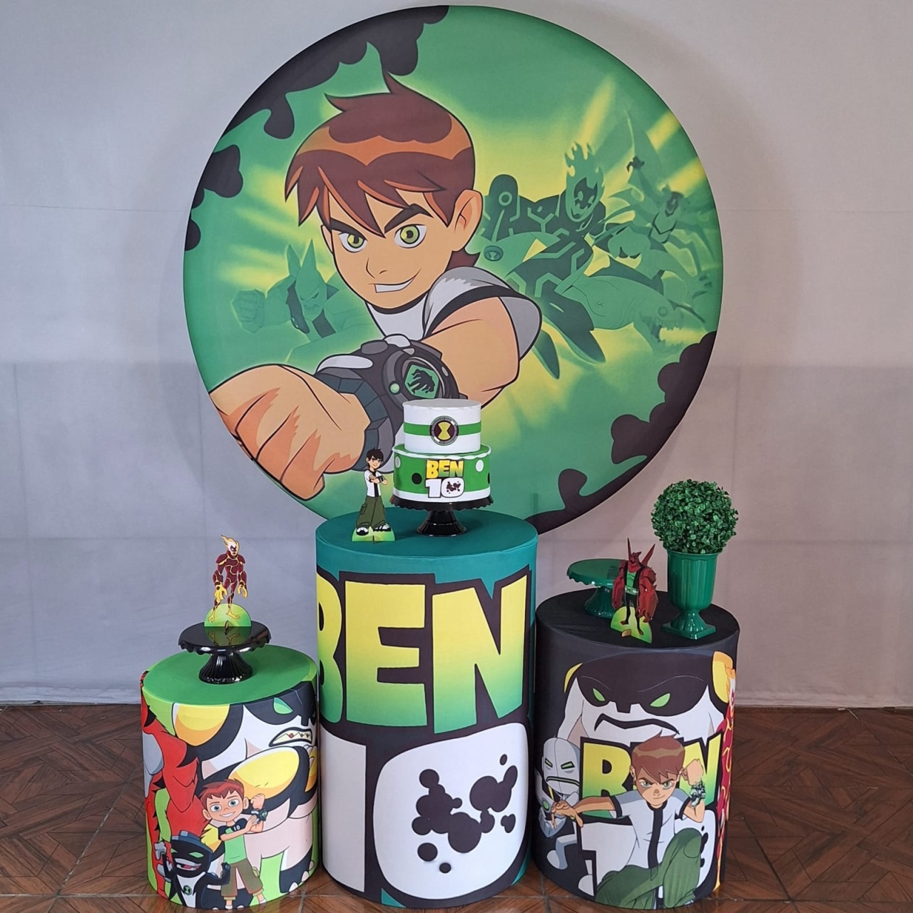 Ben 10 * Kit Bronze - LupitoDecoraçõespegueemonte