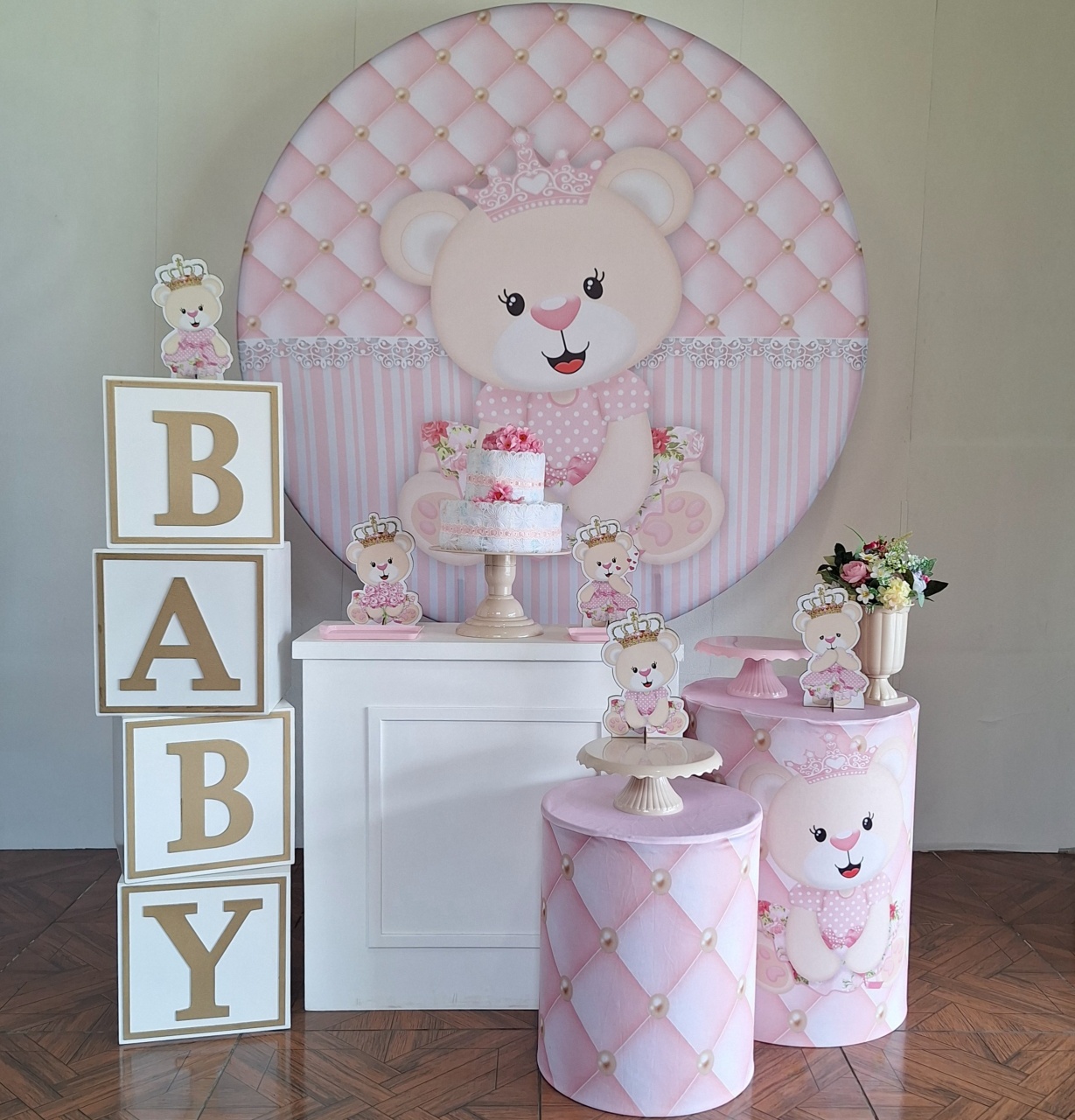 Ursinha Princesa 2 * Kit Baby Plus - LupitoDecoraçõespegueemonte