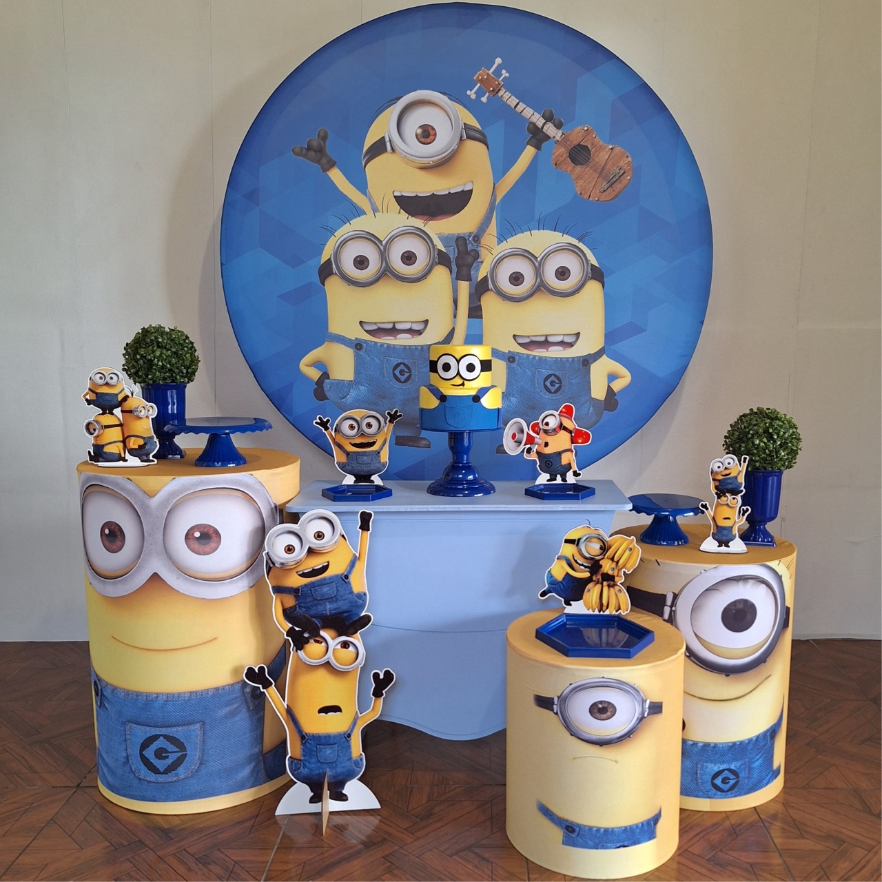 Minions * Kit Prata - LupitoDecoraçõespegueemonte