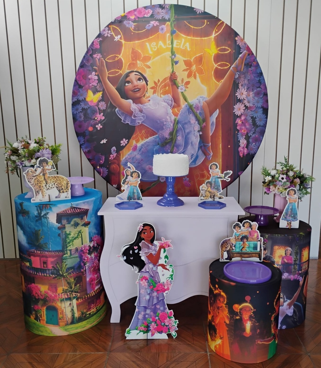 Encanto Isabela * Kit Prata - LupitoDecoraçõespegueemonte
