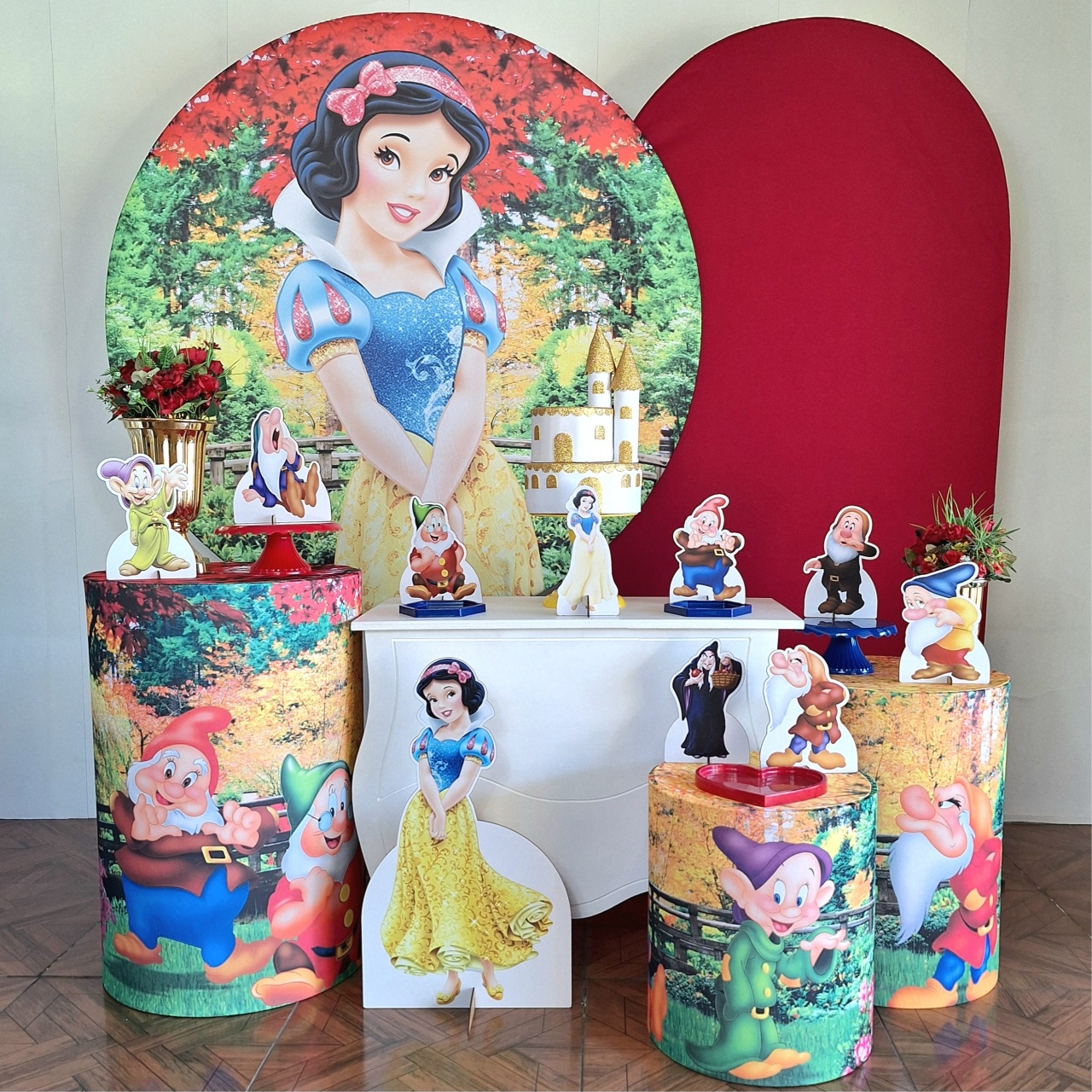 Branca de Neve * Kit Diamante - LupitoDecoraçõespegueemonte