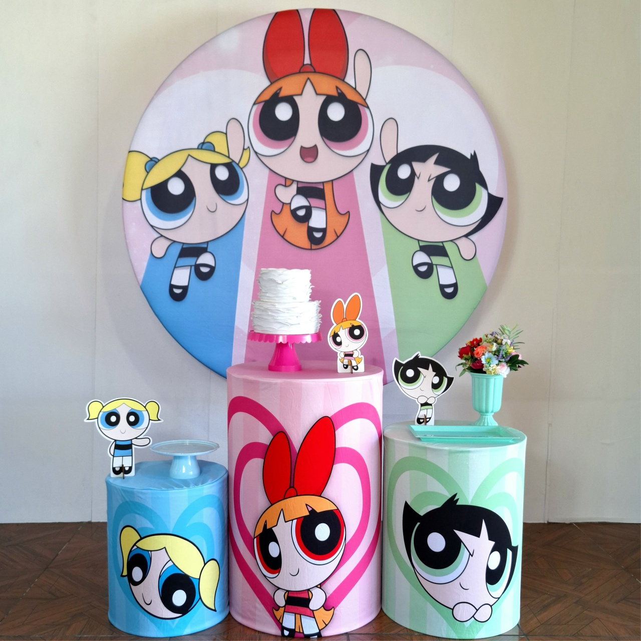 As Meninas Super Poderosas * Kit Bronze - LupitoDecoraçõespegueemonte