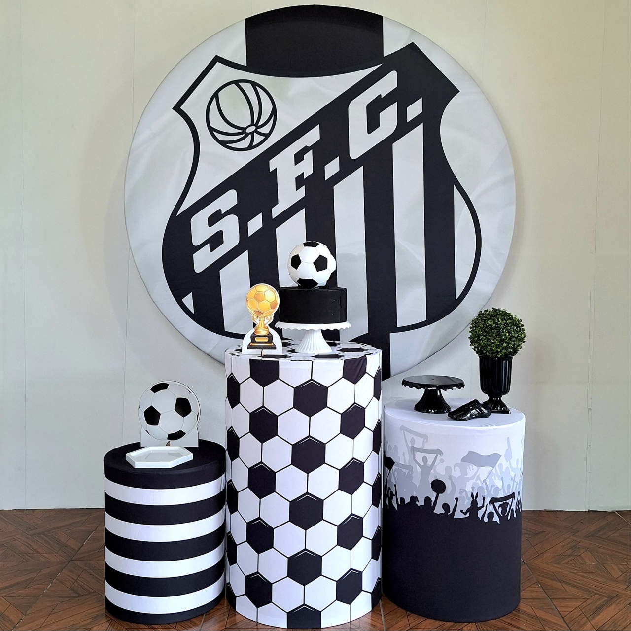 Santos * Kit Bronze - LupitoDecoraçõespegueemonte