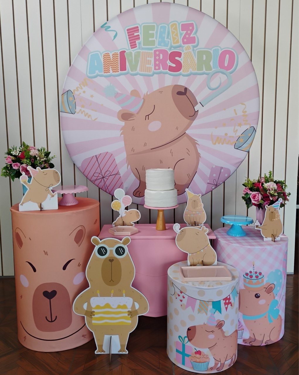 Capivara * Kit Prata - LupitoDecoraçõespegueemonte