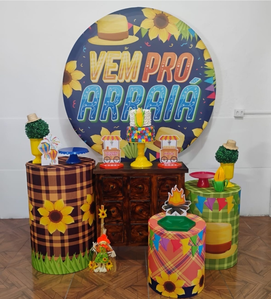 Festa Junina Vem Arraia * Kit Prata - LupitoDecoraçõespegueemonte