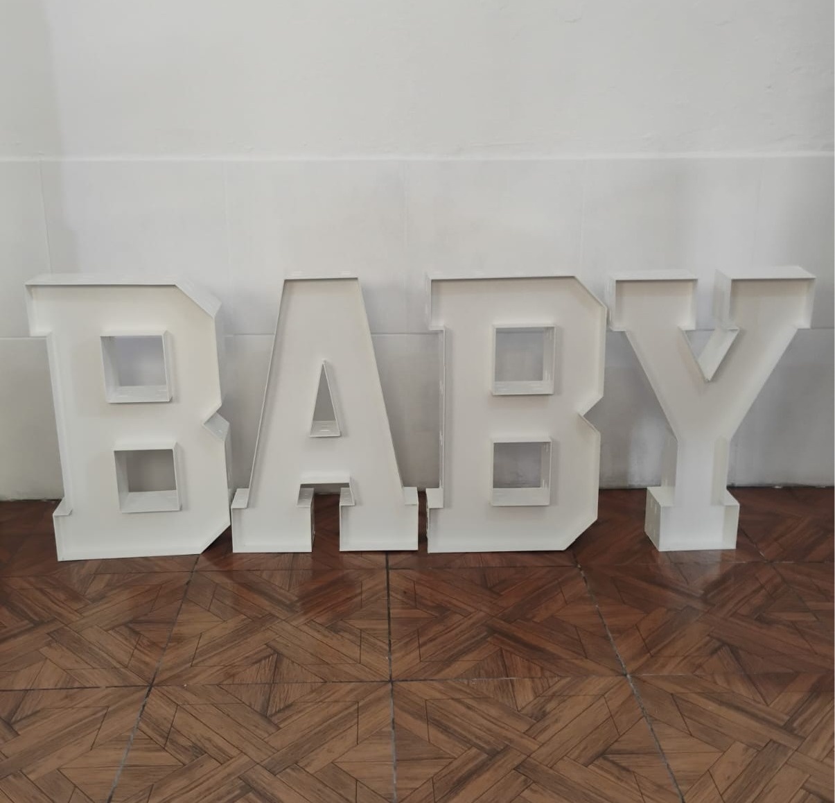 Baby Mdf Revelação 80Cm de Altura - LupitoDecoraçõespegueemonte