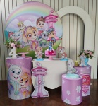 Patrulha Canina Rosa * Kit Diamante - imagem 2