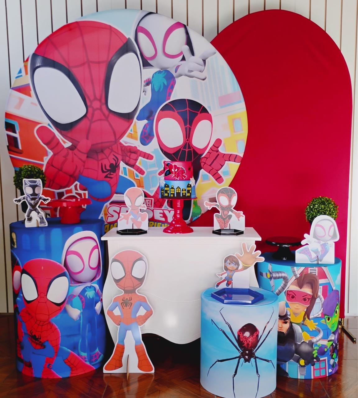 Homem Aranha Amigos Espetaculares  * Kit Diamante - LupitoDecoraçõespegueemonte