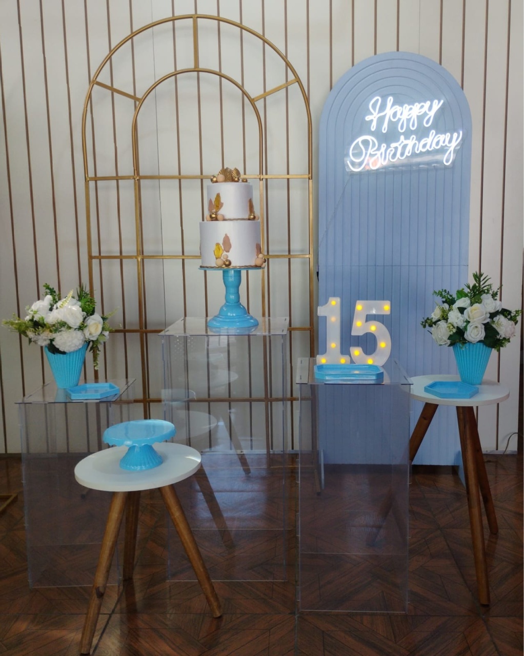 Happy Birthday Azul * Kit Exclusivo - LupitoDecoraçõespegueemonte