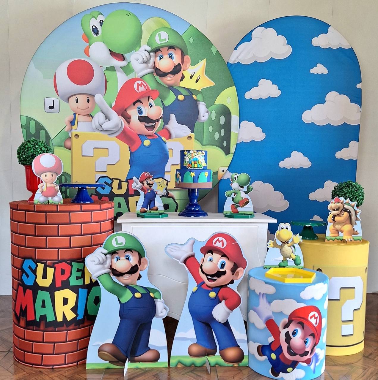 Mario * Kit Diamante - LupitoDecoraçõespegueemonte