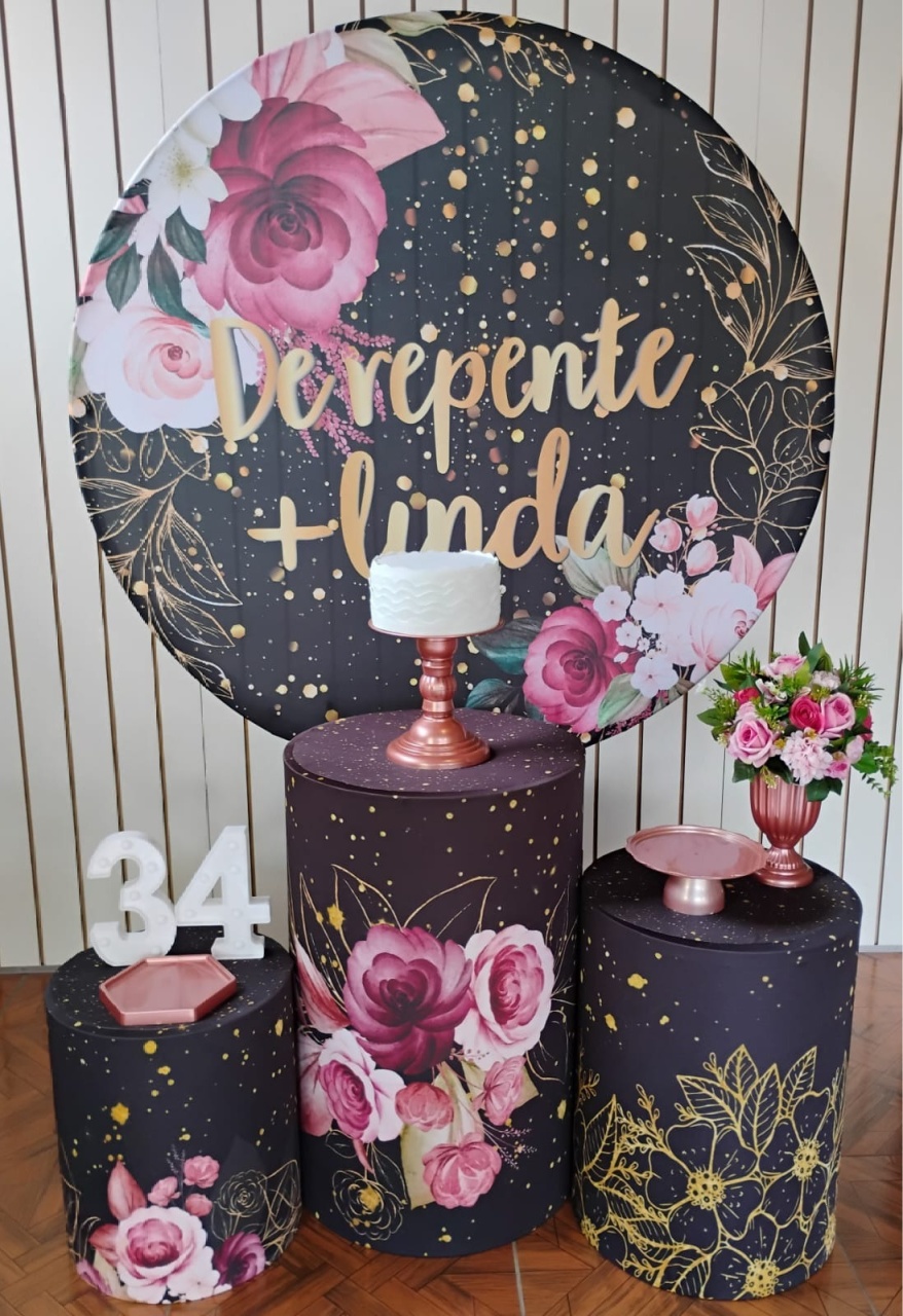 de Repente + Linda * Kit Bronze - LupitoDecoraçõespegueemonte