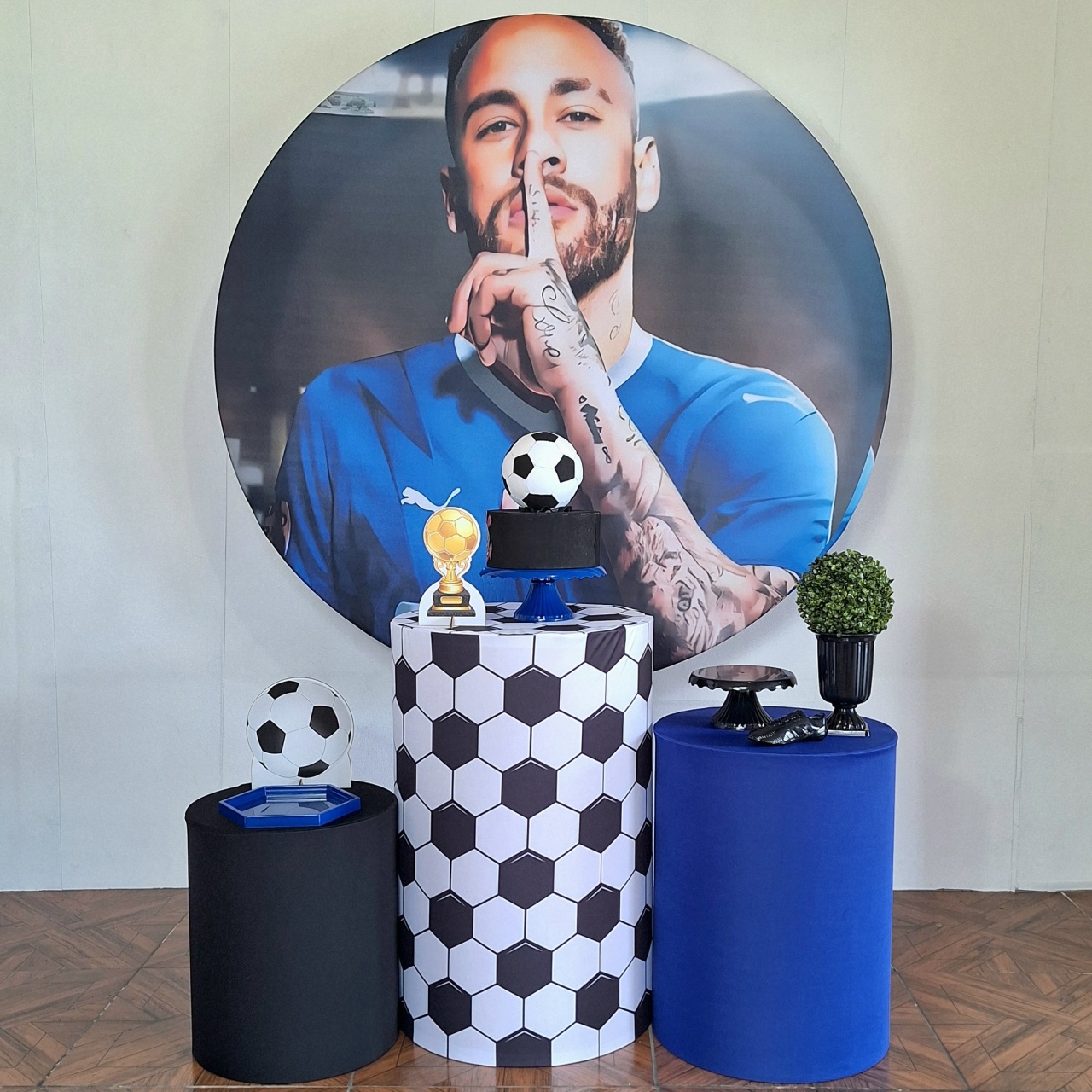 Neymar * Kit Bronze - LupitoDecoraçõespegueemonte