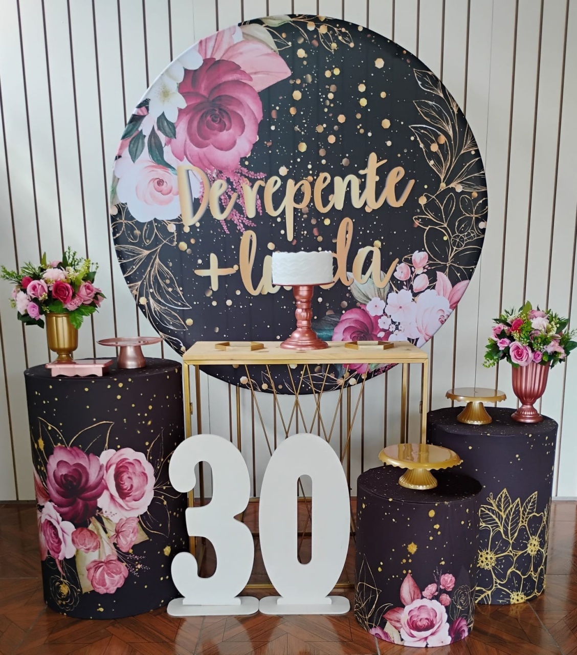 de Repente + Linda * Kit Prata - LupitoDecoraçõespegueemonte