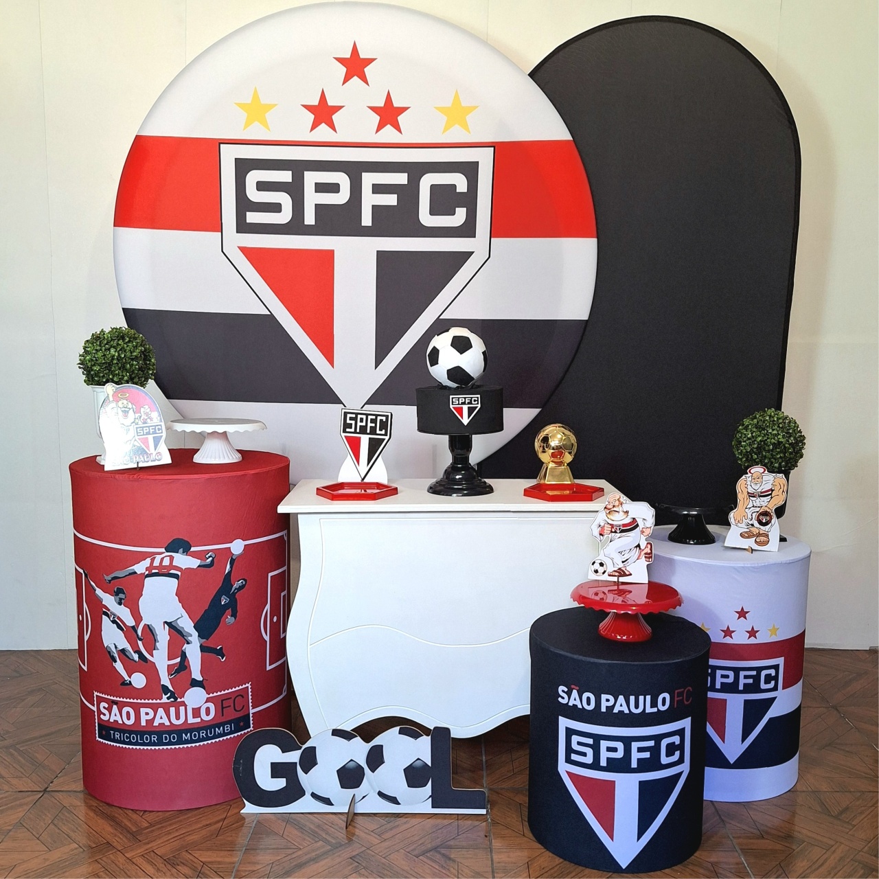 São Paulo * Kit Diamante Ferro - LupitoDecoraçõespegueemonte