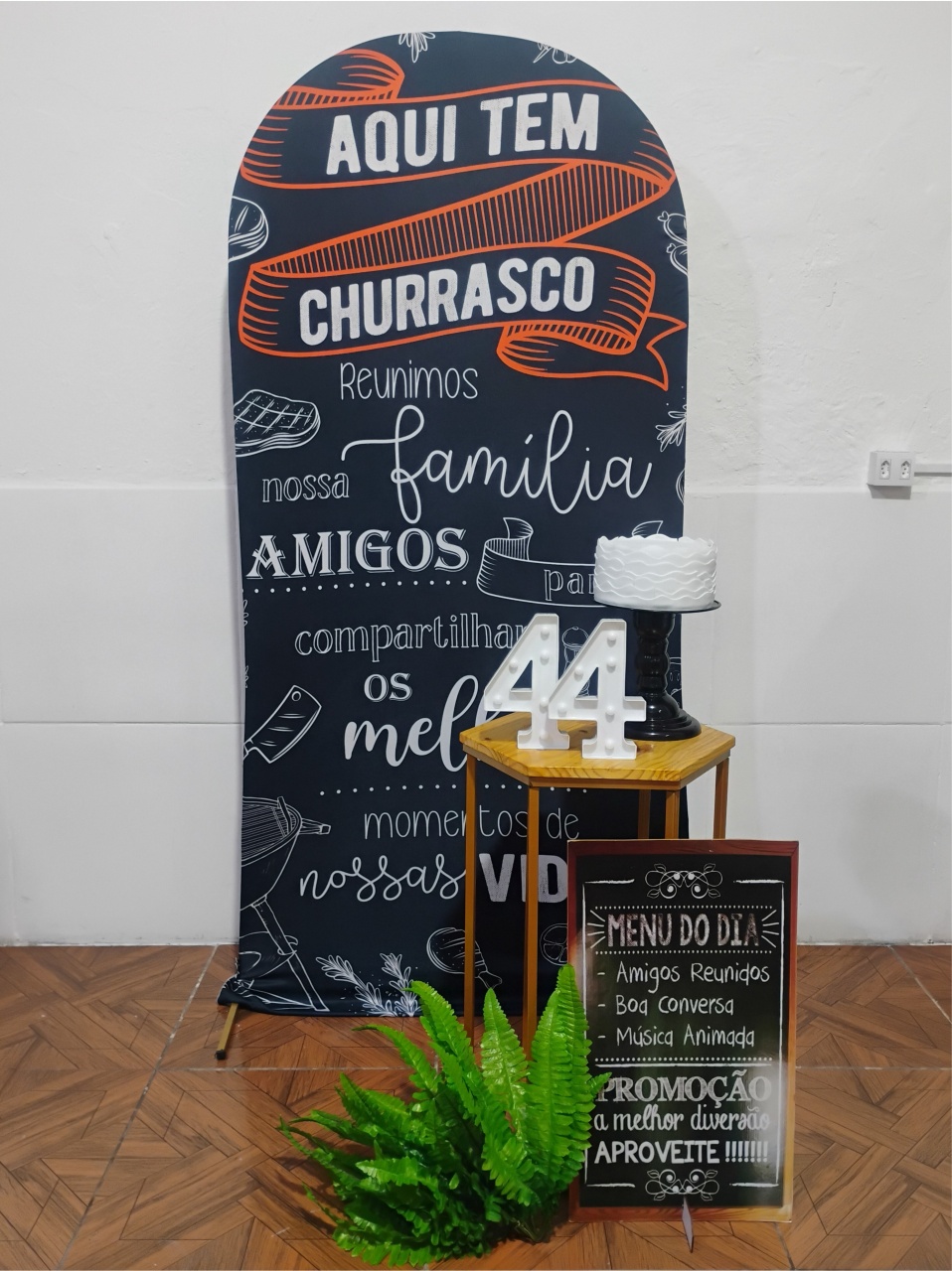 Churrasco Kit Cenario - LupitoDecoraçõespegueemonte