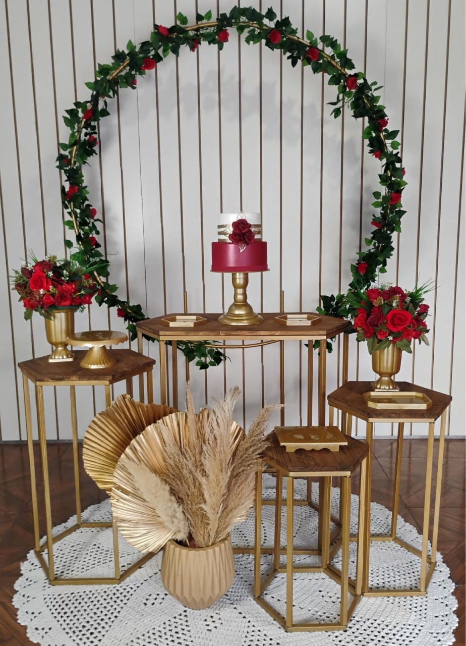 Arranjo Floral Vazado - Kit Composição - LupitoDecoraçõespegueemonte