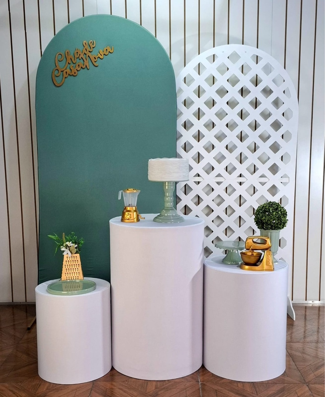 Chá de Casa Nova * Kit Duplo Treliça - LupitoDecoraçõespegueemonte