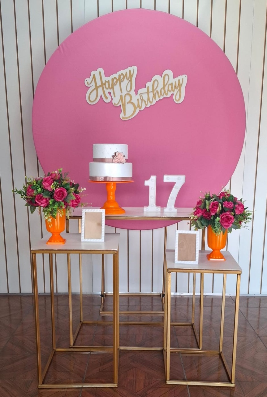 Happy Birthday Rosa * Kit Mesa - LupitoDecoraçõespegueemonte