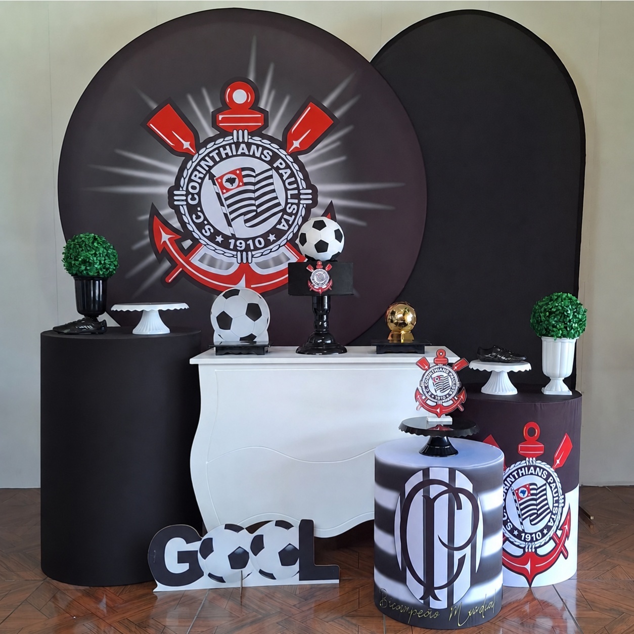 Corinthians * Kit Diamante - LupitoDecoraçõespegueemonte