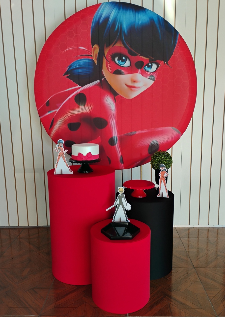 Lady Bug - Miraculos * Kit Bronze - LupitoDecoraçõespegueemonte