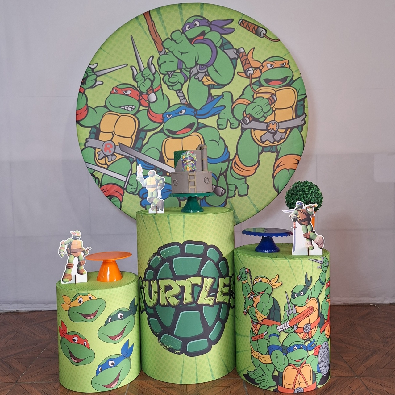 Tartaruga Ninja * Kit Bronze - LupitoDecoraçõespegueemonte