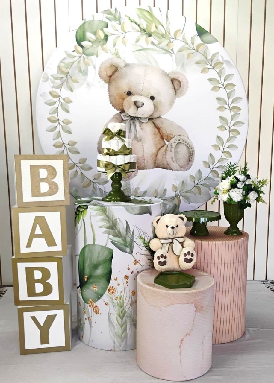 Ursinho Verde * Kit Baby - LupitoDecoraçõespegueemonte