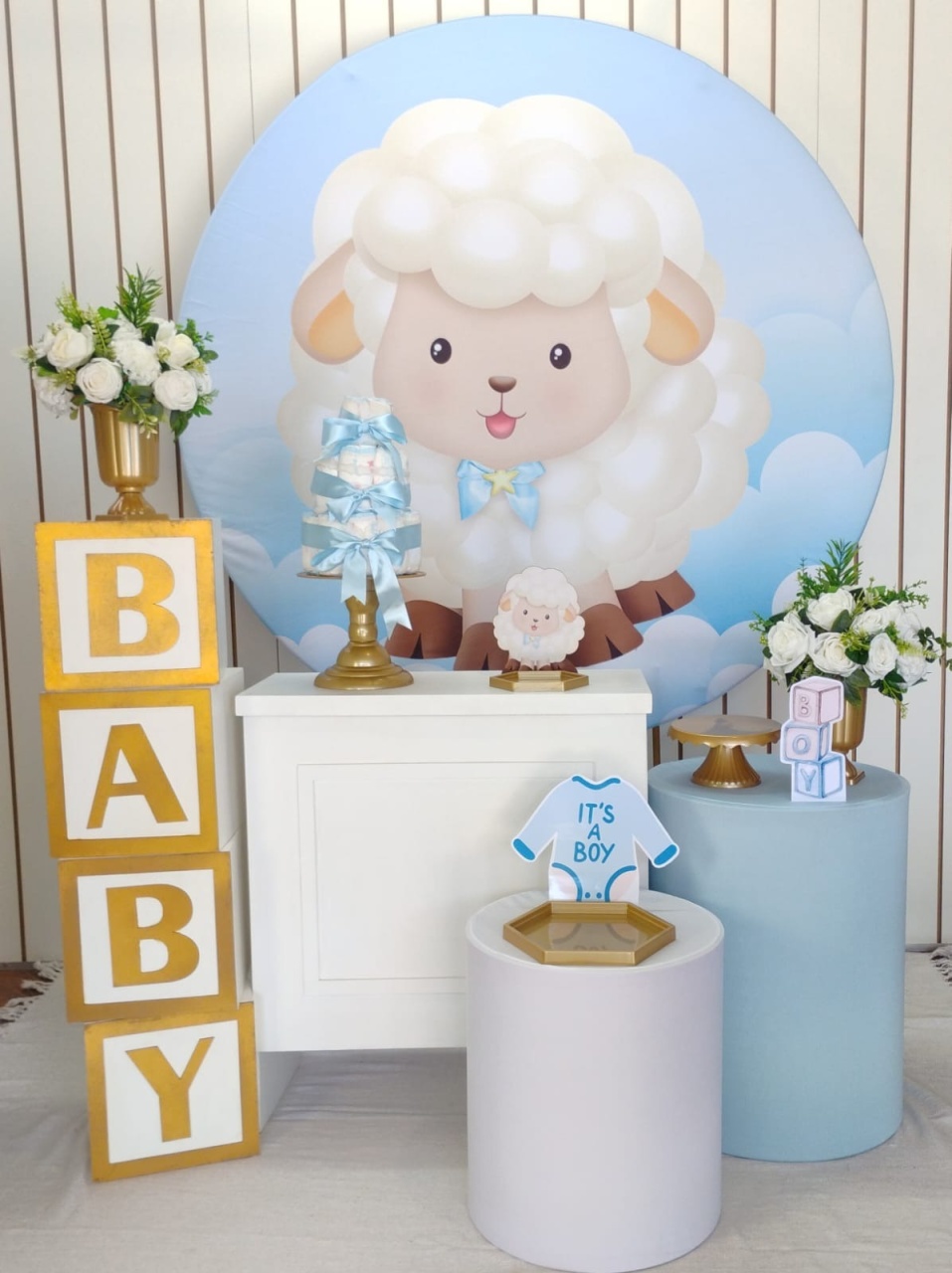 Ovelinha * Kit Baby Plus - LupitoDecoraçõespegueemonte