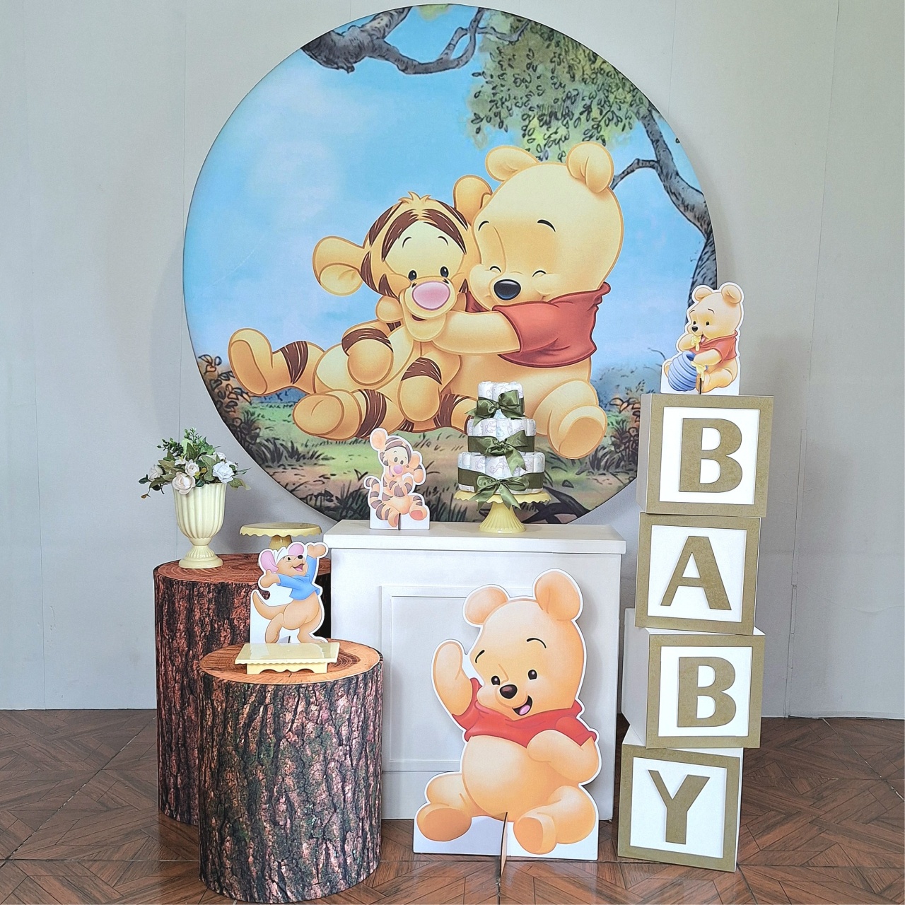 Ursinho Pooh * Kit Baby Plus  - LupitoDecoraçõespegueemonte