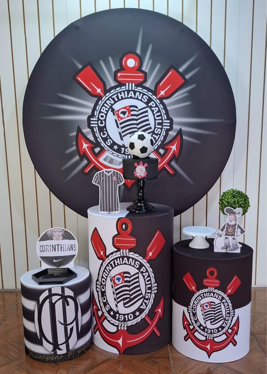 Corinthians * Kit Bronze  - LupitoDecoraçõespegueemonte