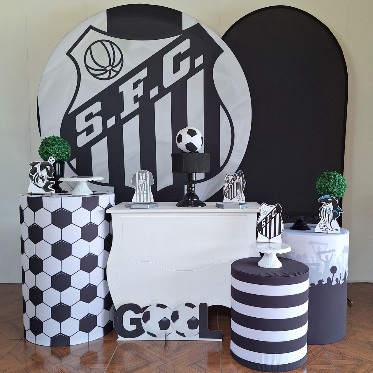 Santos * Kit Diamante (Cópia 1) - LupitoDecoraçõespegueemonte