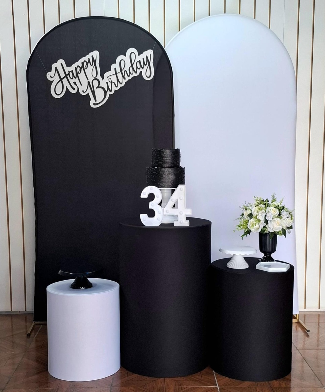 Preto E Branco * Kit Duplo - LupitoDecoraçõespegueemonte