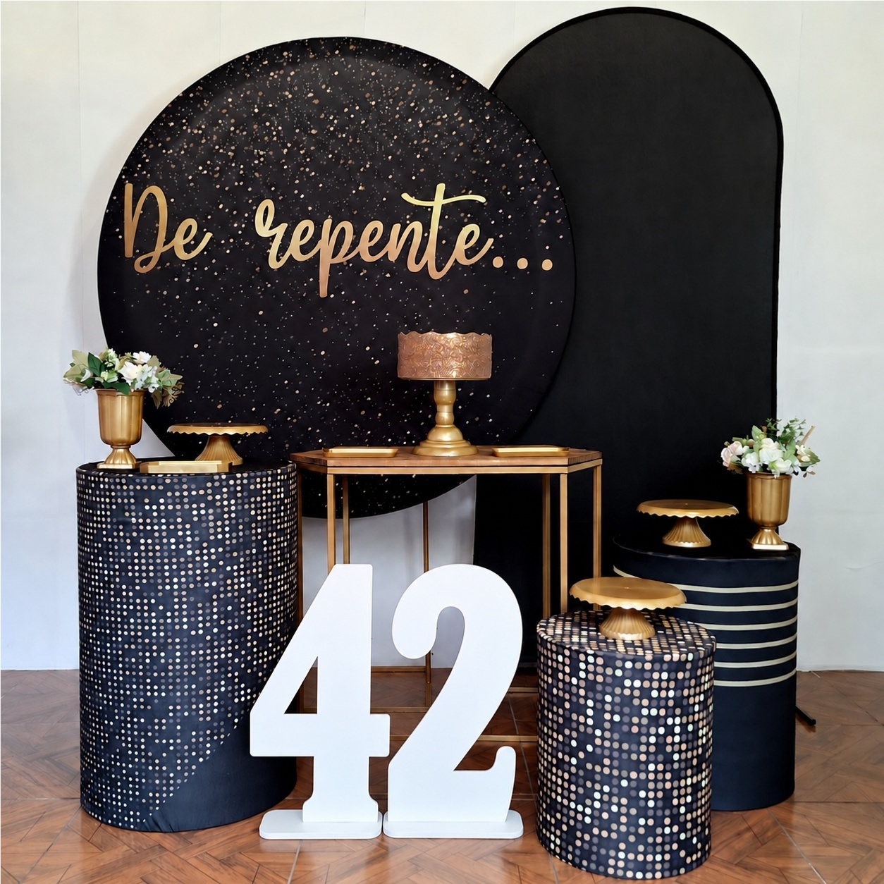 de Repente Preto * Kit Diamante - LupitoDecoraçõespegueemonte