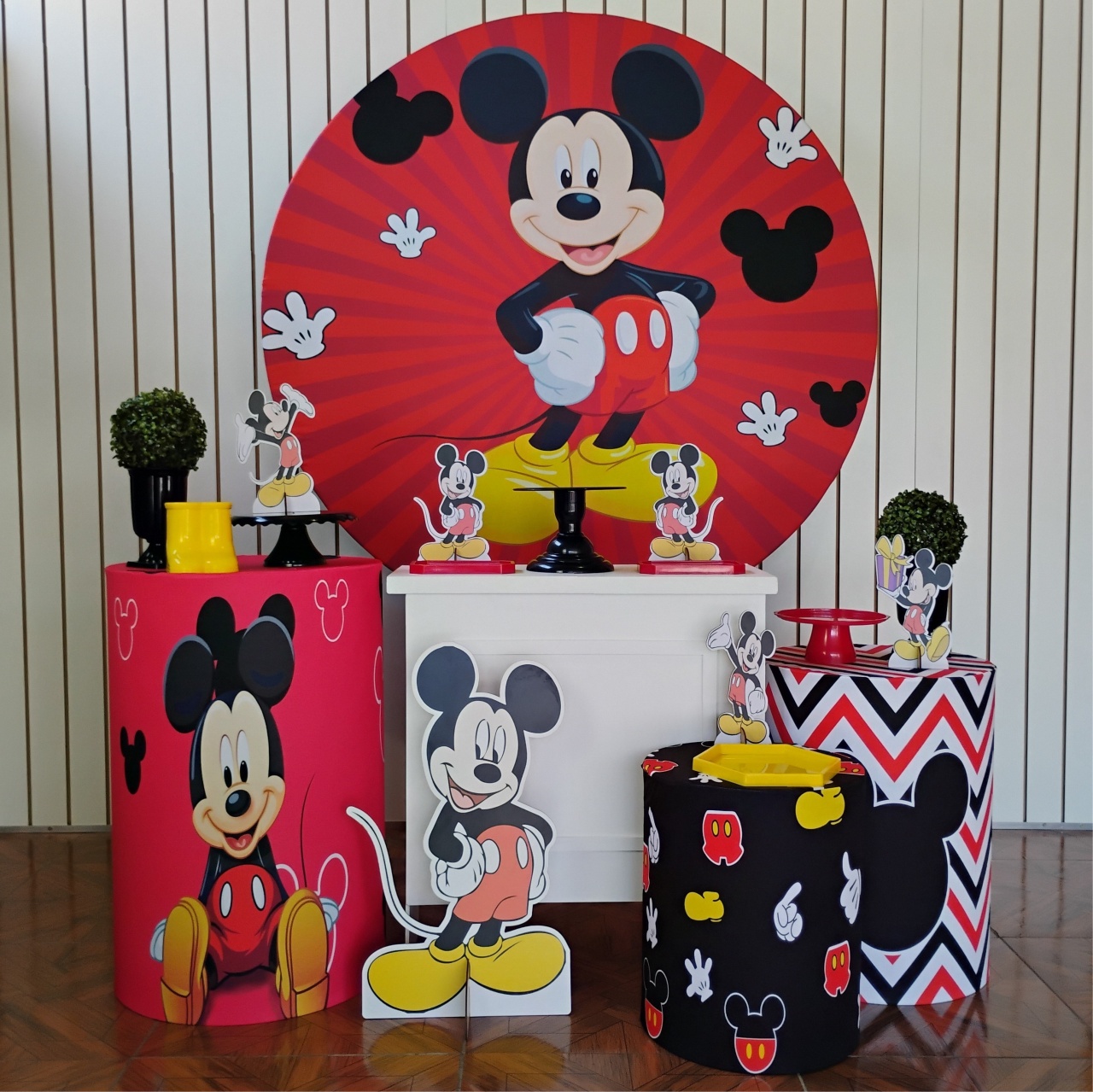 Mickey * Kit Prata - LupitoDecoraçõespegueemonte