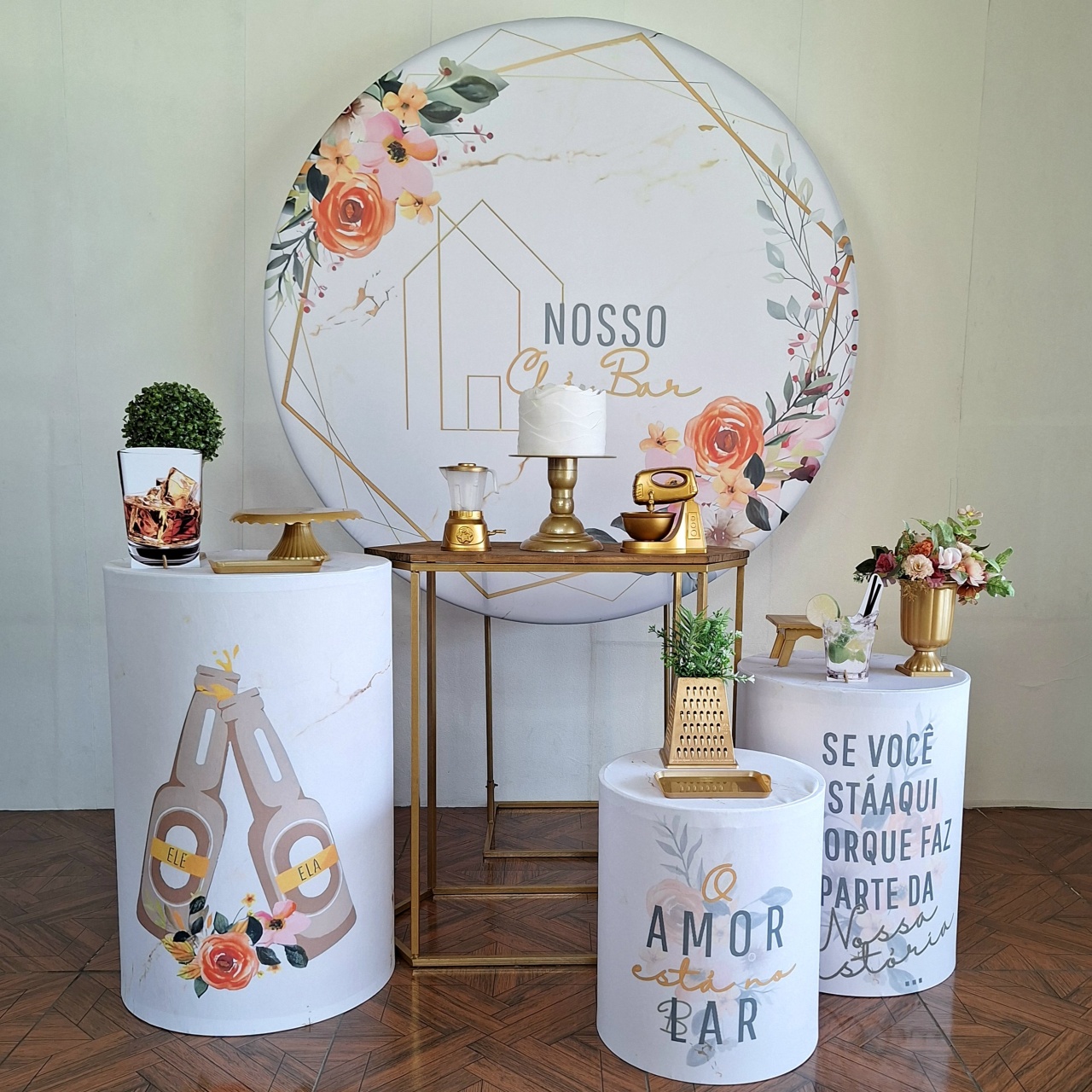 Chá Bar * Kit Prata - LupitoDecoraçõespegueemonte