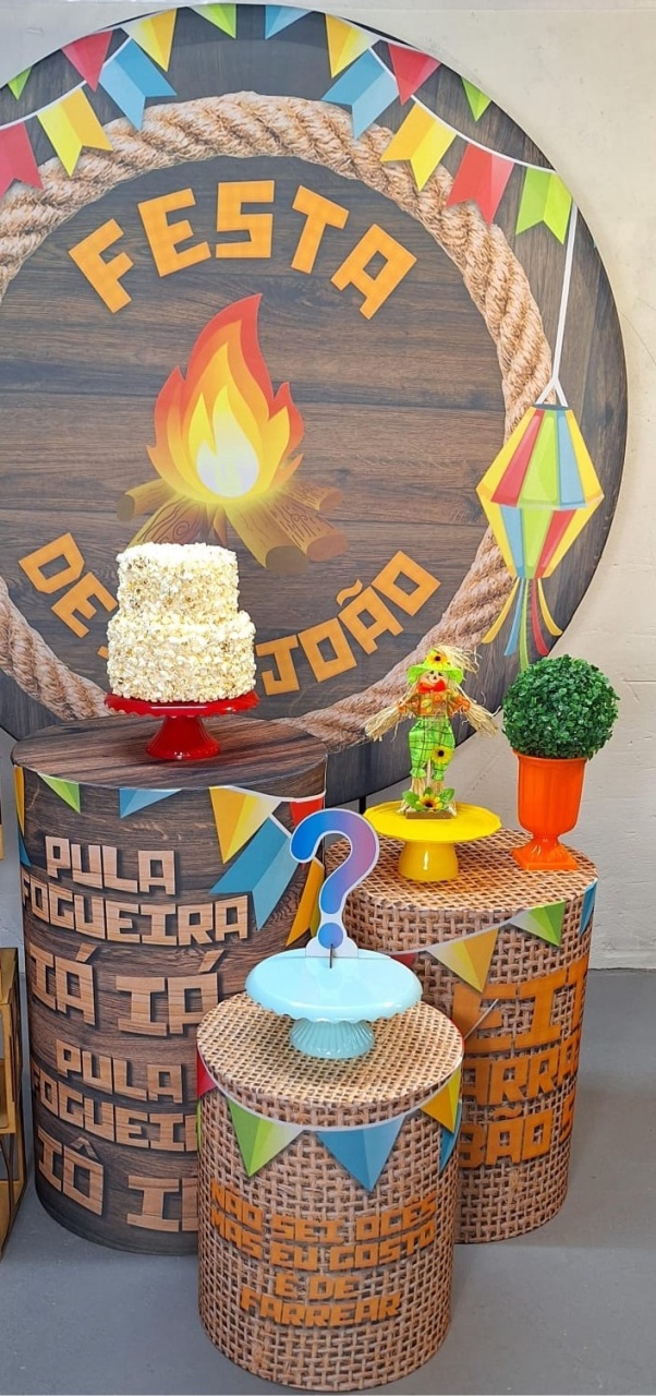 Festa Junina São João * Kit Bronze - LupitoDecoraçõespegueemonte