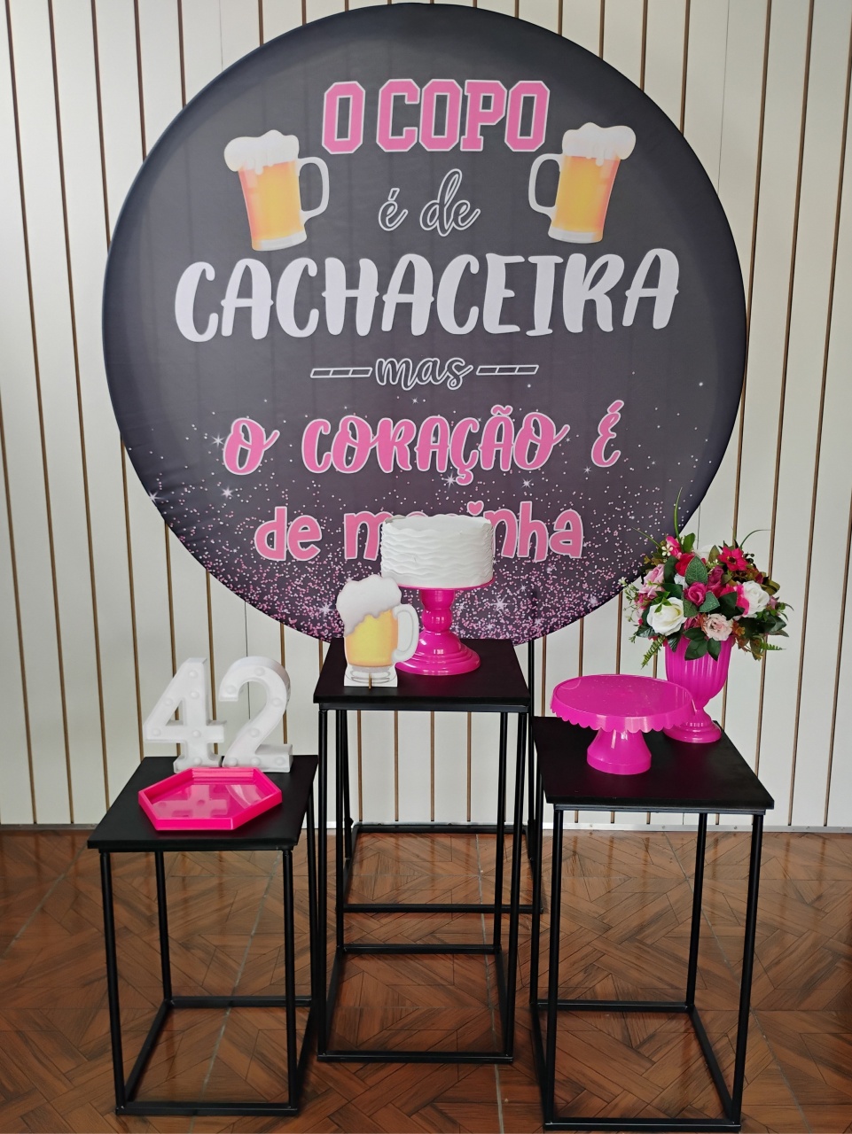 Cachaceira * Kit Mesas - LupitoDecoraçõespegueemonte