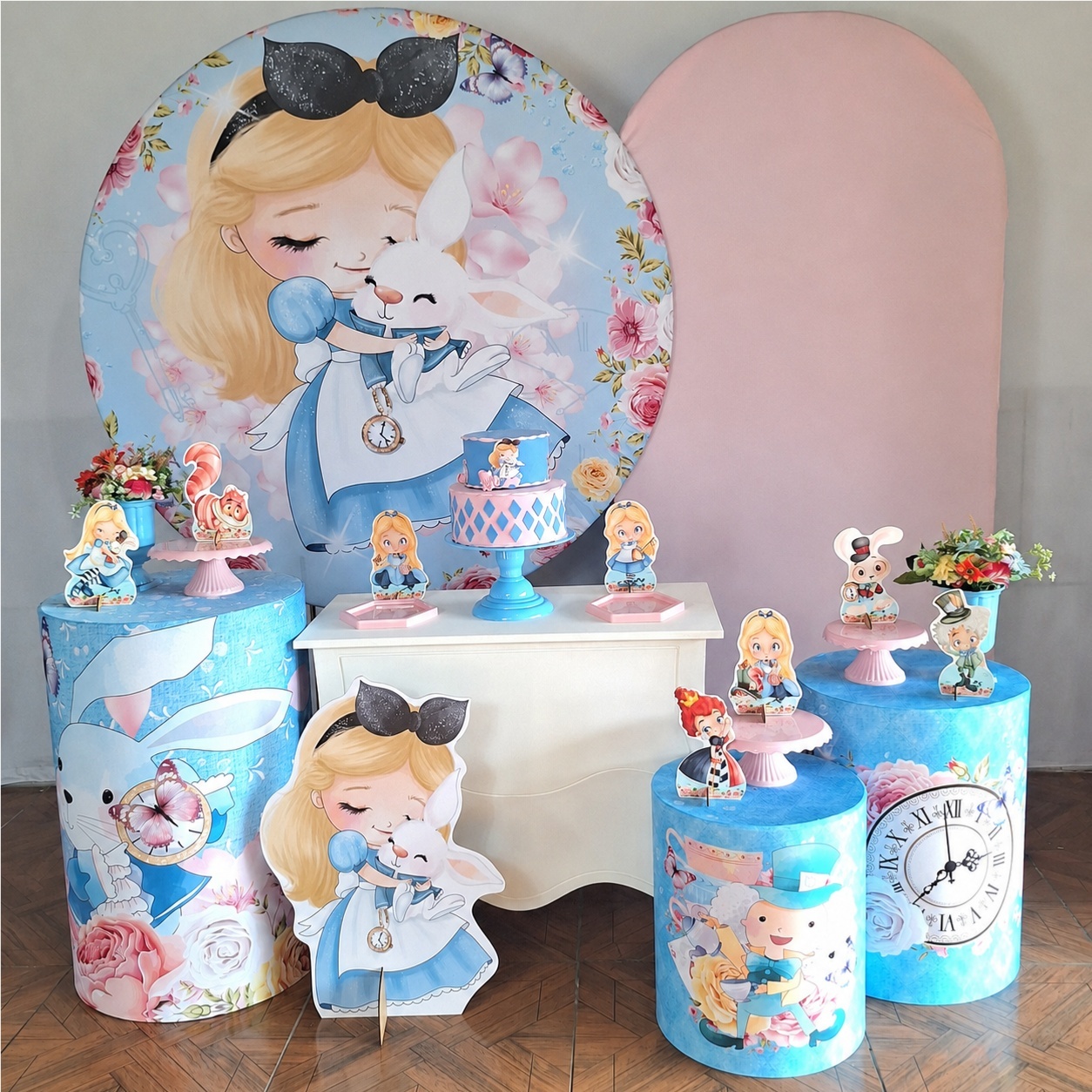 Alice No Pais das Maravilhas * Kit Diamante - LupitoDecoraçõespegueemonte
