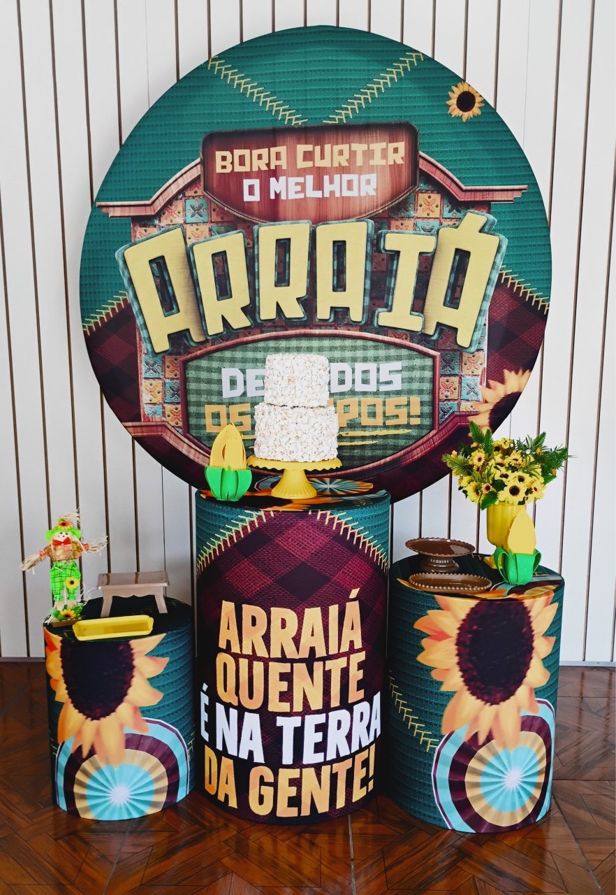 Festa Junina Arraia Verde * Kit Bronze - LupitoDecoraçõespegueemonte