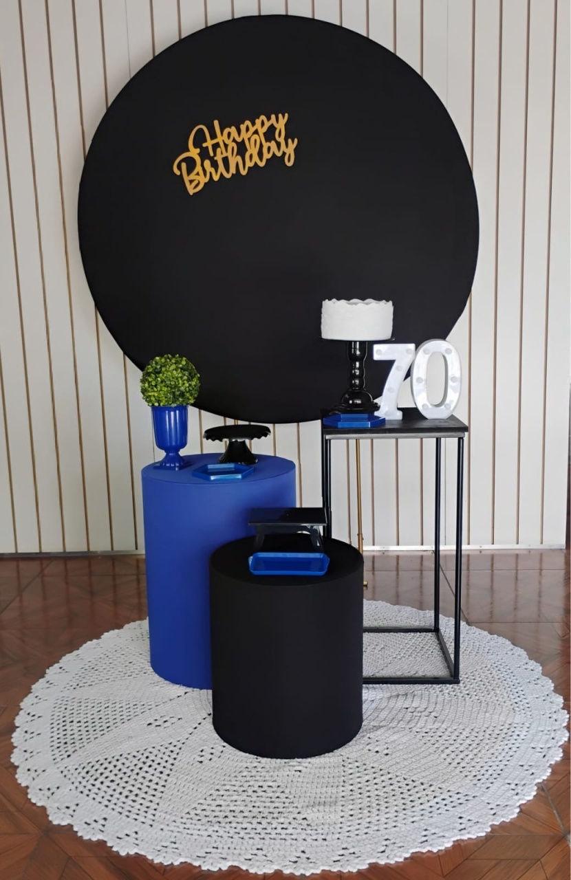 Preto E Azul * Kit Composição 2 - LupitoDecoraçõespegueemonte