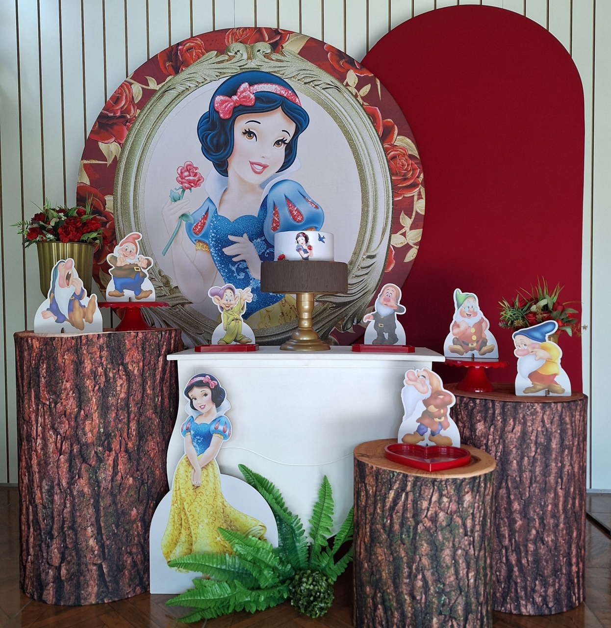 Branca de Neve 2 * Kit Diamante - LupitoDecoraçõespegueemonte