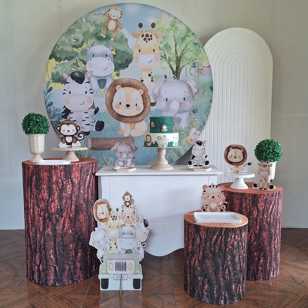 Safari * Kit Diamante - LupitoDecoraçõespegueemonte