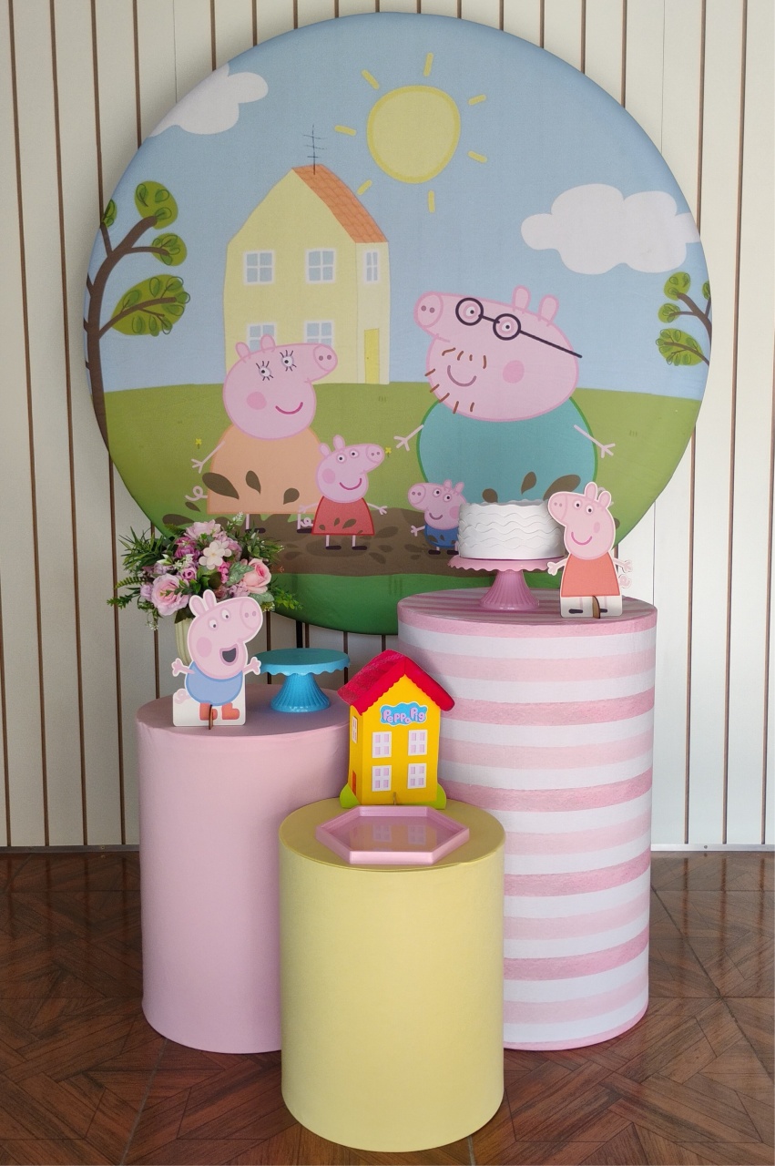 Peppa Pig * Kit Bronze - LupitoDecoraçõespegueemonte