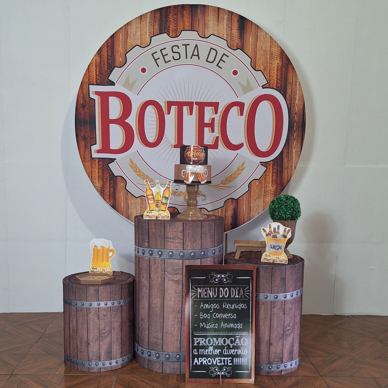 Festa de Boteco * Kit Bronze + - LupitoDecoraçõespegueemonte