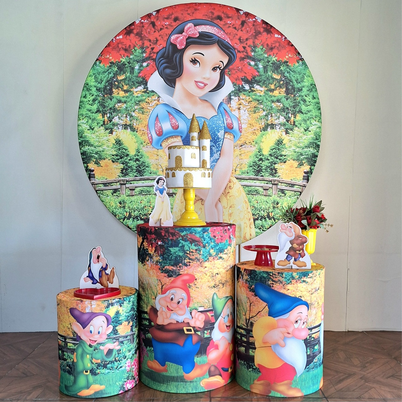 Branca de Neve * Kit Bronze  - LupitoDecoraçõespegueemonte