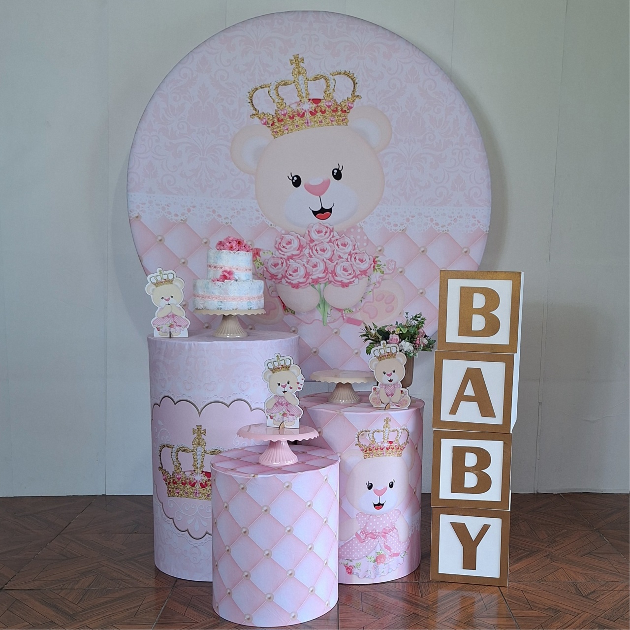 Ursinha Princesa 2 * Kit Baby - LupitoDecoraçõespegueemonte