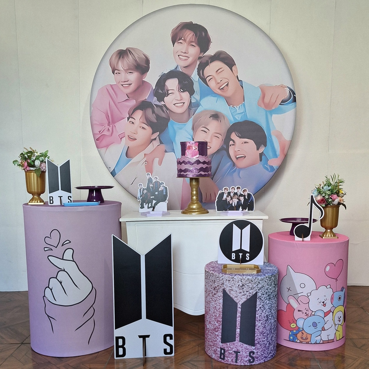 Bts * Kit Prata - LupitoDecoraçõespegueemonte