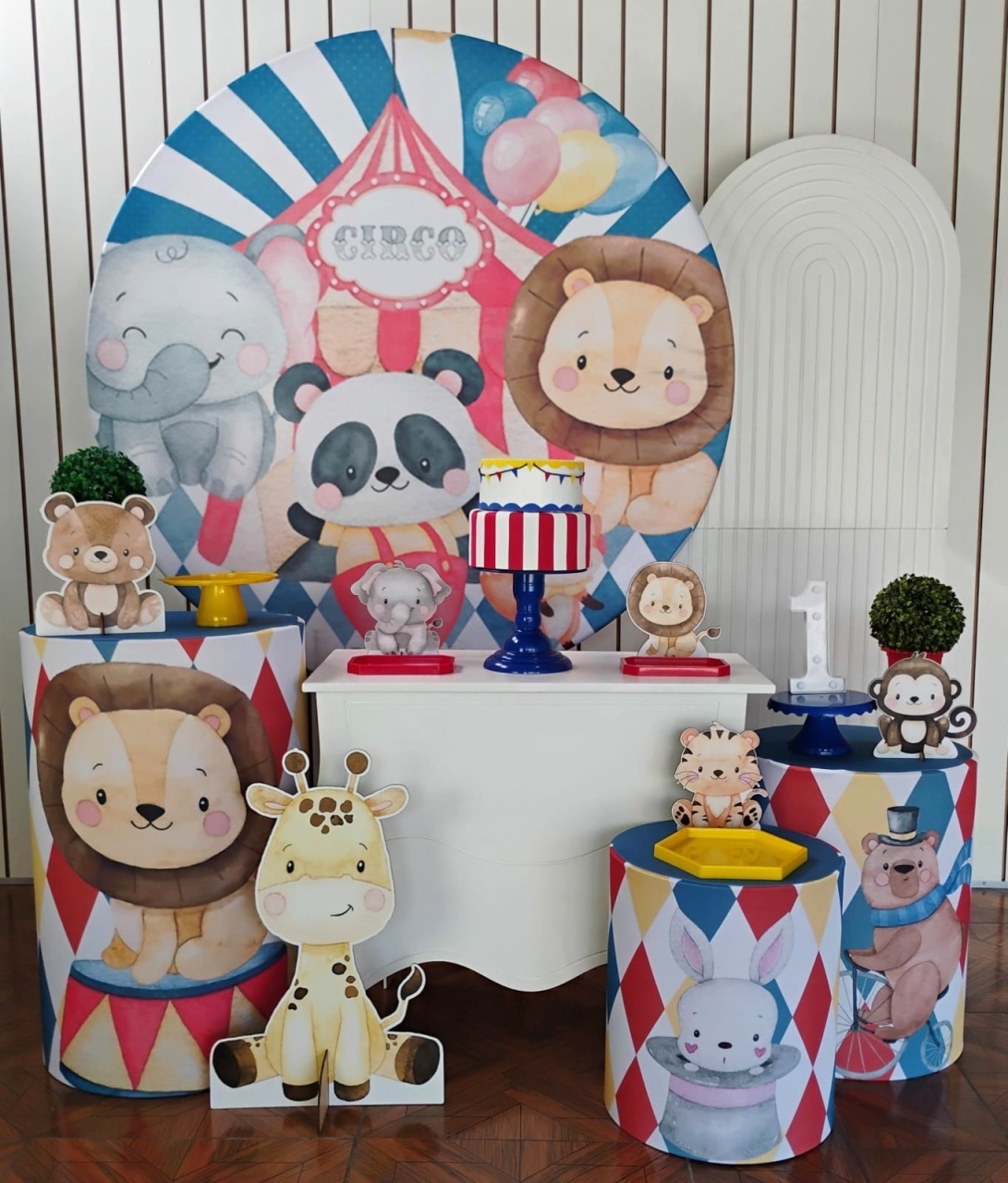 Circo dos Animais * Kit Diamante - LupitoDecoraçõespegueemonte