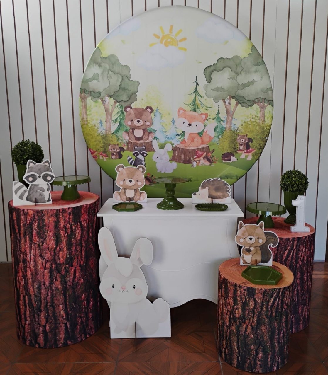 Bosque * Kit Prata - LupitoDecoraçõespegueemonte