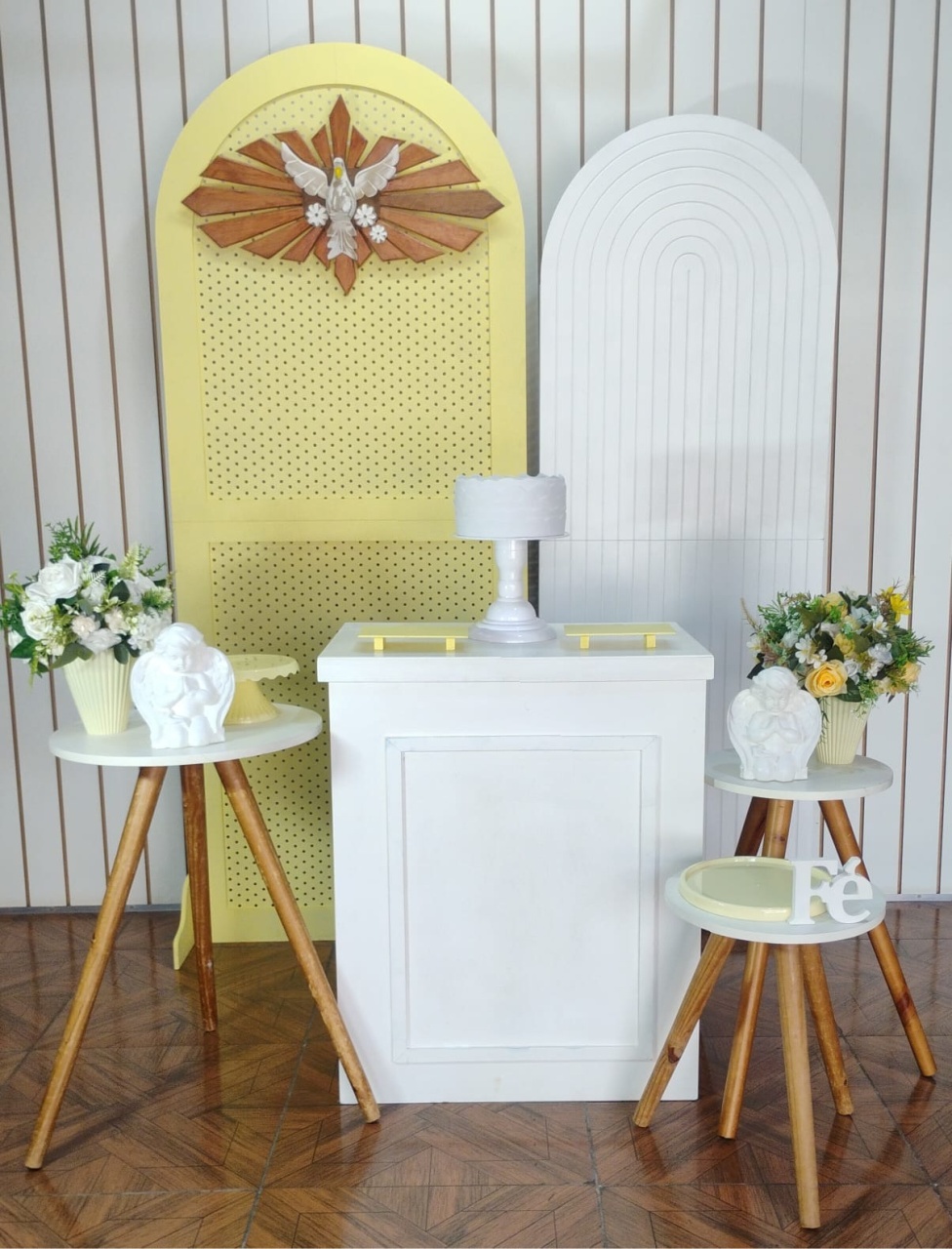 Batizado Amarelo * Kit Composição - LupitoDecoraçõespegueemonte